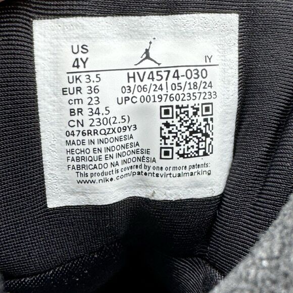 Nike Air Jordan 9 Retro GS Black Olive HV4574 030 Size 4Y Sneakers Womens Sz 5.5 - Picture 9 of 9